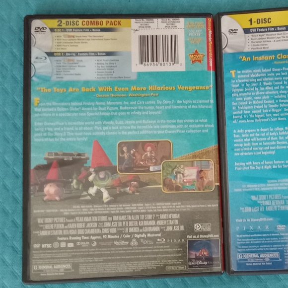 Toy Story 2 & 3 /DVDs - Picture 4 of 6